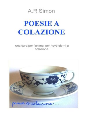 cover image of POESIE a COLAZIONE